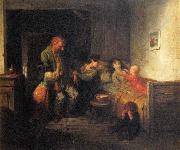 Charles De Groux The drunkard oil painting artist